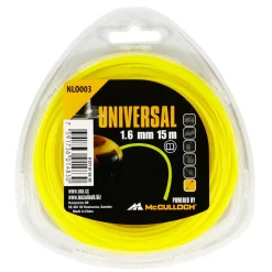 MCCULLOCH - Bobine de fil, fil nylon rond - Ø1.6mm x 15m