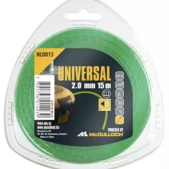 MCCULLOCH - Fil de coupe-herbe en nylon 2mm x 15m nlo013
