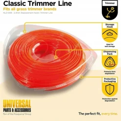 MCCULLOCH - Fil de coupe-herbe en nylon 2.4mm x 90m nlo008