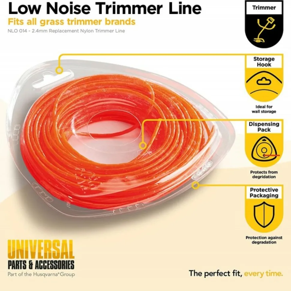 MCCULLOCH - Fil de coupe-herbe en nylon 2.4mm x 15m nlo005