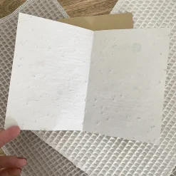 MES COURSES EN VRAC - Carte ensemencée à planter - bonne année