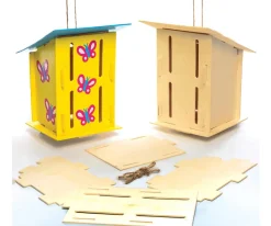 MES COURSES EN VRAC - Kit à construire de 2 cabanes pour papillons
