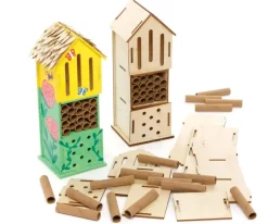 MES COURSES EN VRAC - Kit à construire : 2 hôtels à insectes en bois