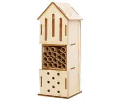 MES COURSES EN VRAC - Kit à construire : 2 hôtels à insectes en bois