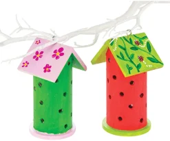 MES COURSES EN VRAC - Kit de 2 maisonnettes pour coccinelles en bois à personnaliser