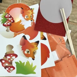 MES COURSES EN VRAC - Lanterne lumineuse à construire - renard