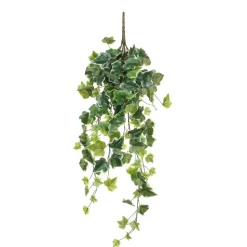 MICA - Lierre artificiel à suspendre, vert panaché L.71cm