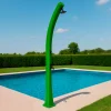 MPC - Douche solaire verte en polystyrene hd 226 cm 25l accessoires noirs