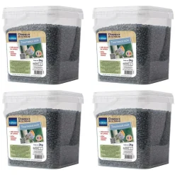 MULTITANKS - Seau de graines de tournesol noir 2 kgs pour oiseau de la nature - lot de 4