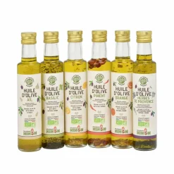 NATURELLEMENT NINON - Huile d'olive extra vierge basilic bio - naturellement ninon