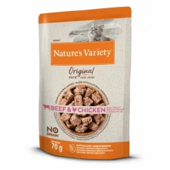 NATURE'S VARIETY - Patee chat - original boeuf / poulet - nature's variety 70 g