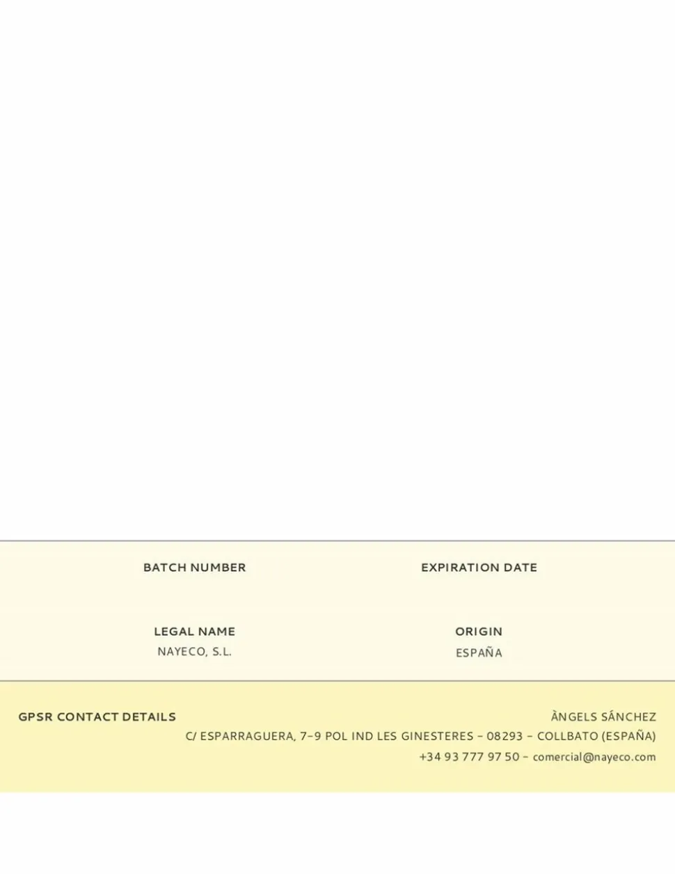 NAYECO - 3 balle laine grise 6cm nayeco nayeco