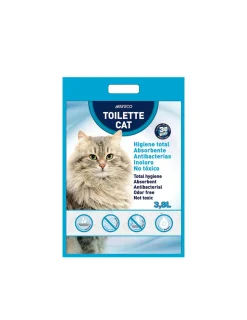 NAYECO - Sac de litière pour chat perles en silice 3.8 litres 100% naturel.