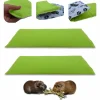NEO SOLVO - Lot de 2 - tapis pour cochon d'inde et lapin en polaire 70 x 35 cm - absorbant, lavable en machine, economique