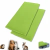 NEO SOLVO - Lot de 2 - tapis pour cochon d'inde et lapin en polaire 105 x 70 cm - polaire absorbant, lavable en machine, economique