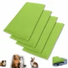 NEO SOLVO - Lot de 4 - tapis pour cochon d'inde et lapin en polaire 140 x 70 cm - polaire absorbant, lavable en machine, economique