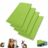 NEO SOLVO - Lot de 4 - tapis pour cochon d'inde et lapin en polaire 105 x 70 cm - polaire absorbant, lavable en machine, economique