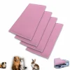NEO SOLVO - Lot de 4 - tapis pour cochon d'inde et lapin en polaire 105 x 70 cm - polaire absorbant, lavable en machine, economique