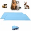NEO SOLVO - Lot de 2 - tapis pour cochon d'inde et lapin en polaire 60 x 50 cm - polaire absorbant, lavable en machine, economique