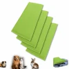NEO SOLVO - Lot de 4 - tapis pour cochon d'inde et lapin en polaire 120 x 60 cm - polaire absorbant, lavable en machine, economique