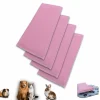 NEO SOLVO - Lot de 4 - tapis pour cochon d'inde et lapin en polaire 120 x 60 cm - polaire absorbant, lavable en machine, economique