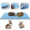 NEO SOLVO - Tapis pour cochon d'inde et lapin en polaire - 70 x 35 cm - polaire absorbant, lavable en machine, economique et ecologique