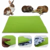 NEO SOLVO - Tapis pour cochon d'inde et lapin en polaire - 60 x 50 cm - polaire absorbant, lavable en machine, economique et ecologique