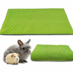 NEO SOLVO - Tapis qui remplace la litière pour cochon d'inde et lapin - absorbant, imperméable, passe en machine - 105 x 70 cm