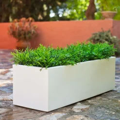 NEWGARDEN - Jardinière jara 100x35x32cm - blanc