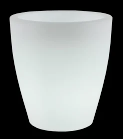 NEWGARDEN - Pot lumineux violeta 55 solaire+batterie rechargeable led rgb avec télécommande ø55x60cm