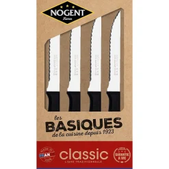 Nogent 3 etoiles coffret de 4 couteaux à steak - 00081v