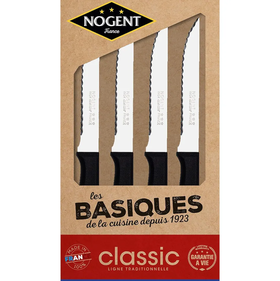 Nogent 3 etoiles coffret de 4 couteaux à steak - 00081v