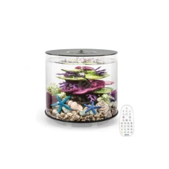 Oase aquarium rond 15l led noir - tube 15 led black