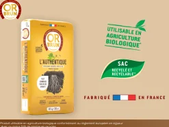 OR BRUN - Or brun obraaut10 authentique fertilisant - fertilisant essentiel pour le sol - 10kg - 20m² - fumiers & algues