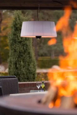 OUTTRADE - Chauffage Sunred Artix suspendu blanc 1800