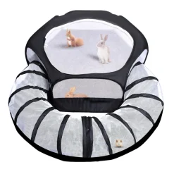 Parc pliable pour animaux de compagnie mcboson tente de jeu pour petits animaux
