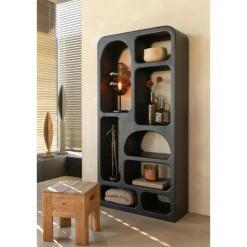 PARIS PRIX - Coupelle déco en métal "goa" 24cm beige