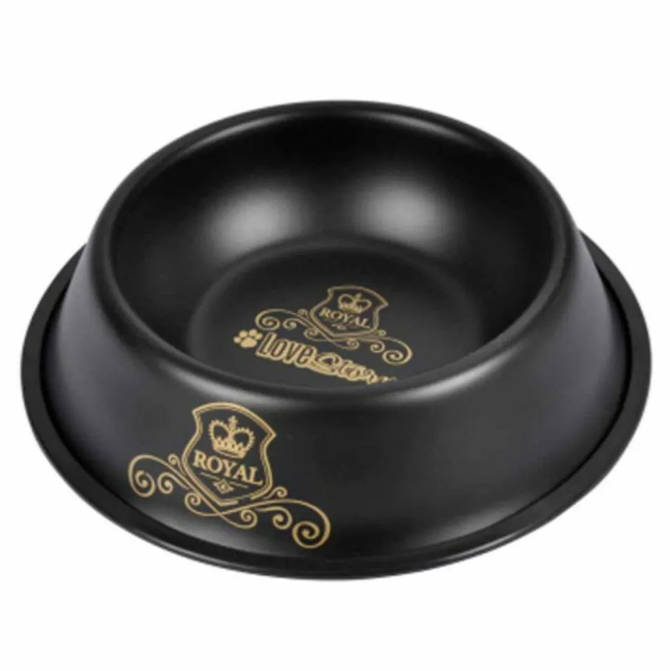 PARIS PRIX - Gamelle pour chien & chat "luxury" 21cm noir