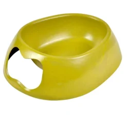 PARIS PRIX - Gamelle pour chien & chat "bambou" 16cm vert