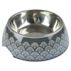 PARIS PRIX - Gamelle pour chien & chat "new art" 17cm anthracite