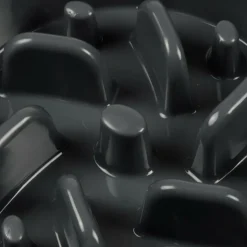 PARIS PRIX - Gamelle pour chien & chat "anti-glouton" 19cm anthracite