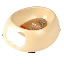 PARIS PRIX - Gamelle pour chien & chat "bambou" 16cm naturel