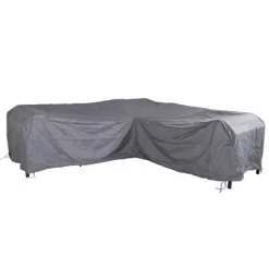 PARIS PRIX - Housse de protection canapé "klas" 203cm gris