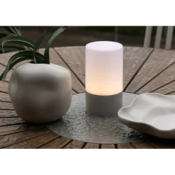 PARIS PRIX - Lampe à poser d'extérieur led 