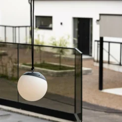 PARIS PRIX - Lampe suspension d'extérieur à led 