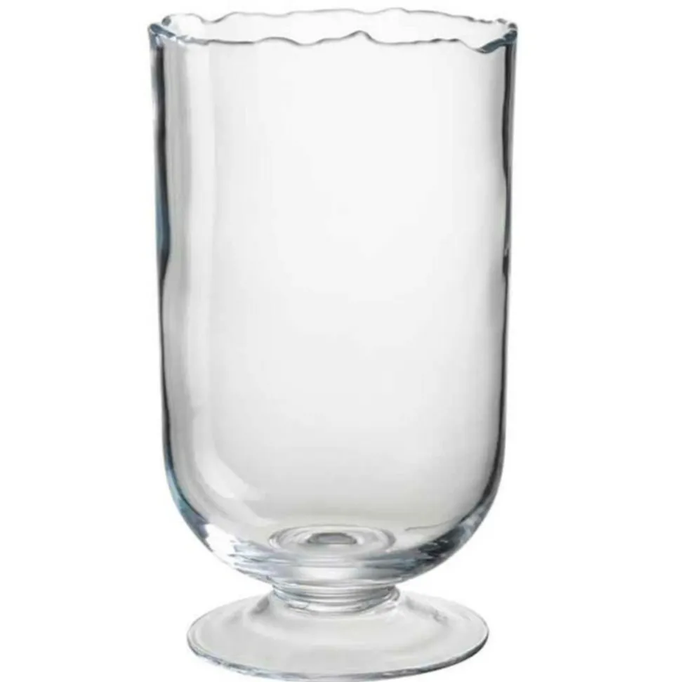 PARIS PRIX - Photophore design "severine" 33cm transparent