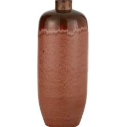 PARIS PRIX - Vase design en céramique "aline" 90cm rouge