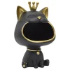 PARIS PRIX - Vide-poche statue "chat" 25cm noir