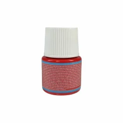 PÉBÉO - Peinture textile setacolor opaque effet daim - rouge - 45 ml