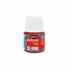 PÉBÉO - Peinture textile setacolor opaque - rouge vermillon - 45 ml
